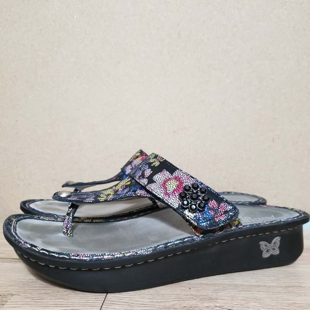 Carina Noche Flora Alegria Sandals Size 41 - Picture 2 of 11